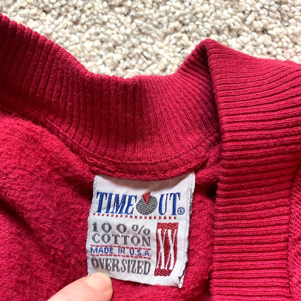 Red V-Neck Vest - Picture 4 of 7